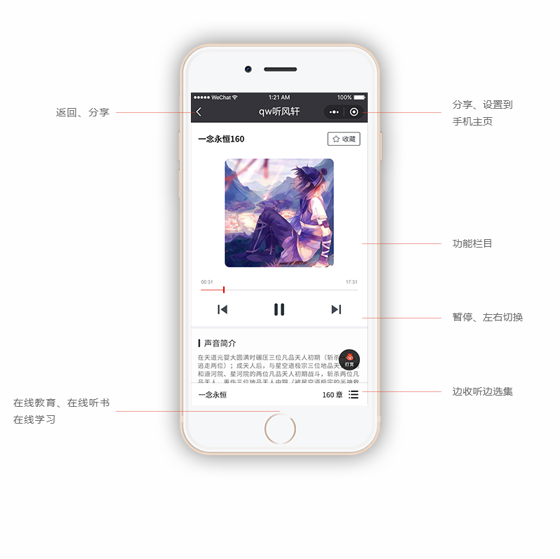 聽書小程序