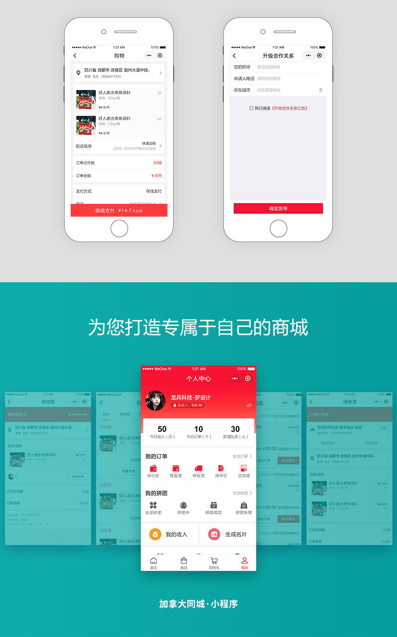 代理分銷(xiāo)小程序